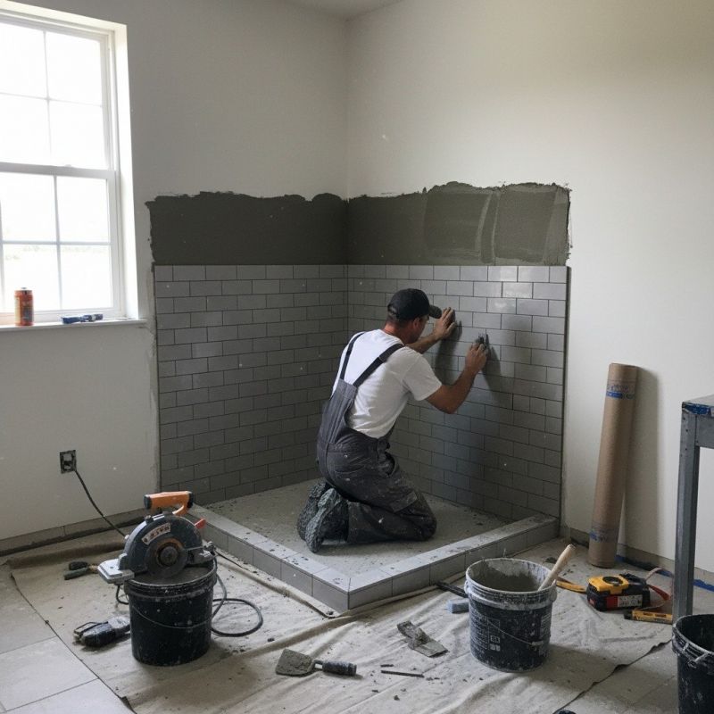 Local Shower Tiling Service pros at work